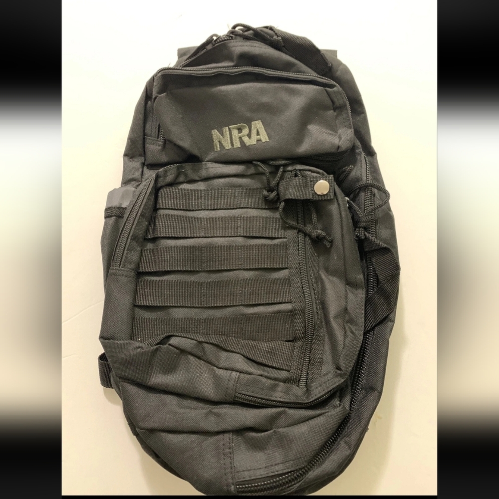 NRA Hunting Tactical Bag Backpack w/ Zipper Pockets Tactical Backpack